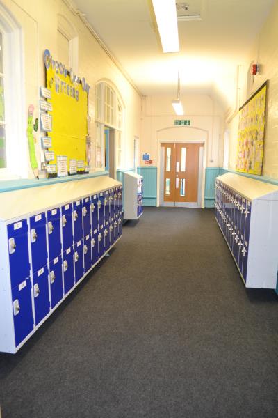 Half Height Lockers at Stirchley Community Primary School