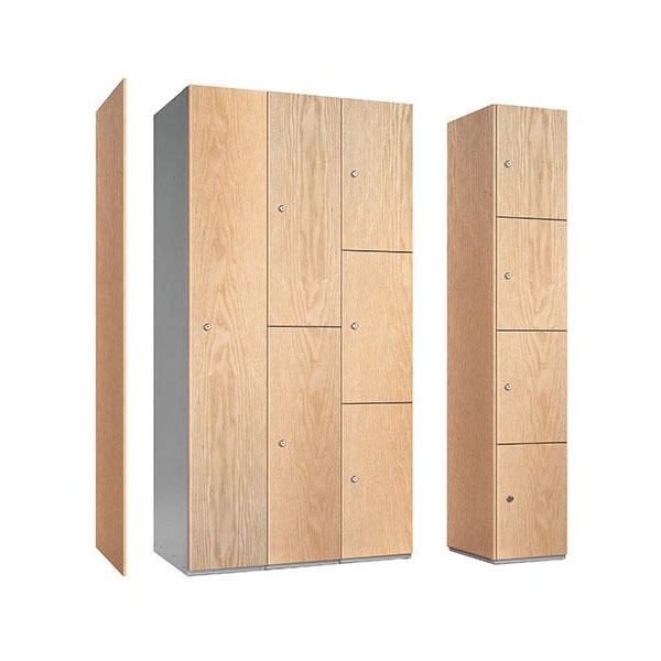 Timber Effect Lockers