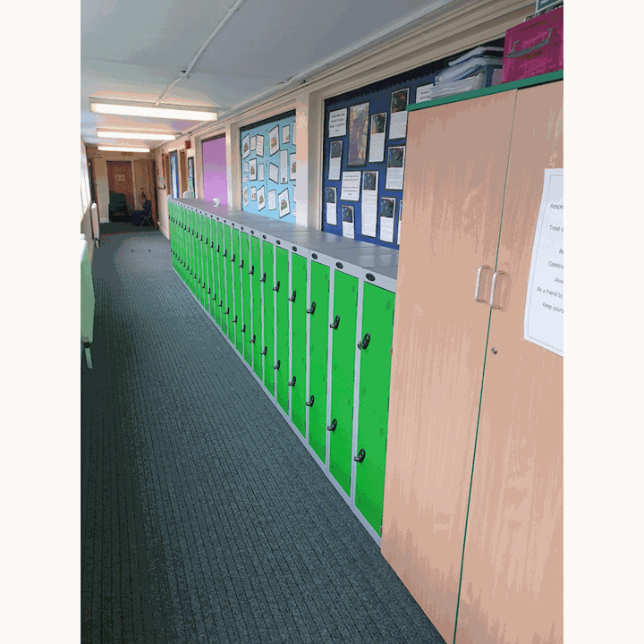Locker Installation at St Elanor's Primary School