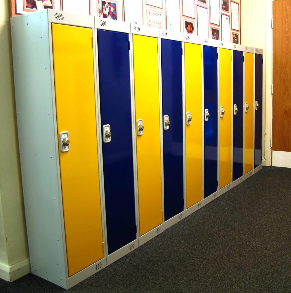 Low Height Lockers at Birdsedge School