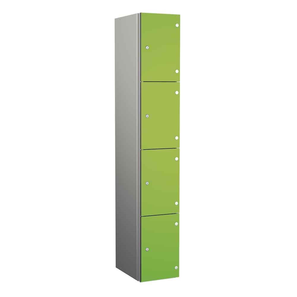 Aluminium Lockers - Zenbox 4 Door 1800H