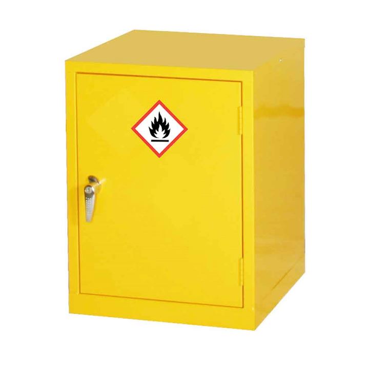 10 Ltr Yellow Hazardous Cabinet 610H x 457W x 457D by Elite
