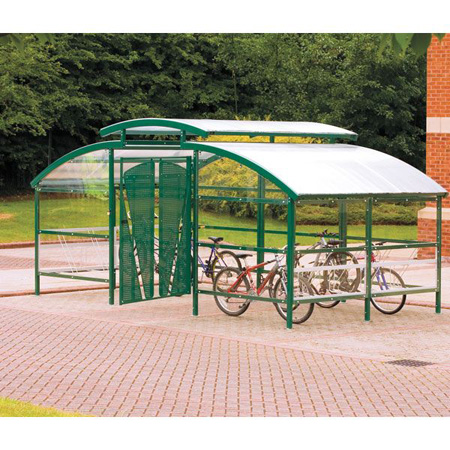 Cycle Compound with gates & canopy