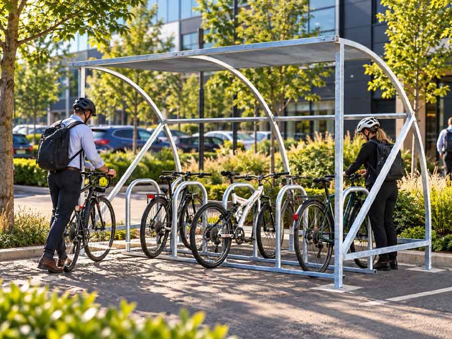 Boost your green credentials with new bike shelters