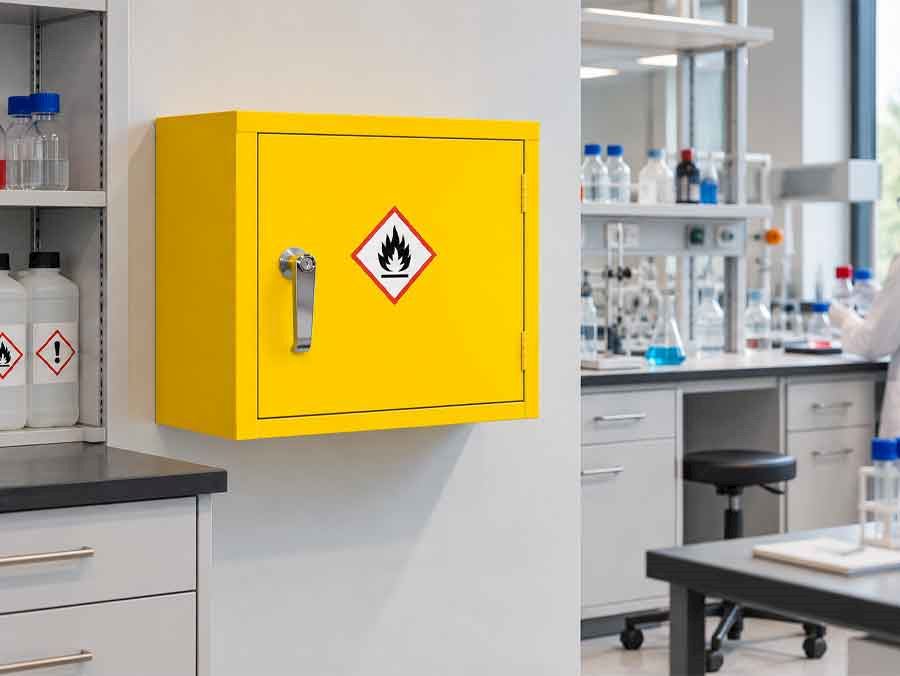 Increasing your lab safety? Here's why you need chemical storage cabinets
