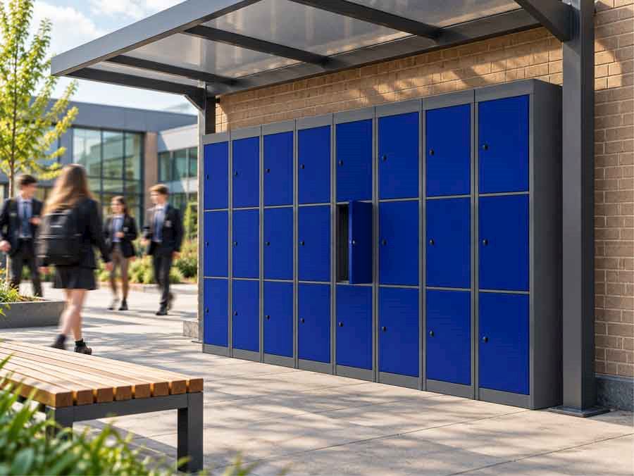 Plastic vs Outdoor Steel Lockers: Which Are Best for Outdoor Storage?