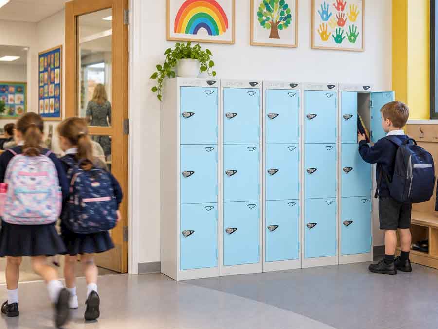 New pastel colours for 3D lockers