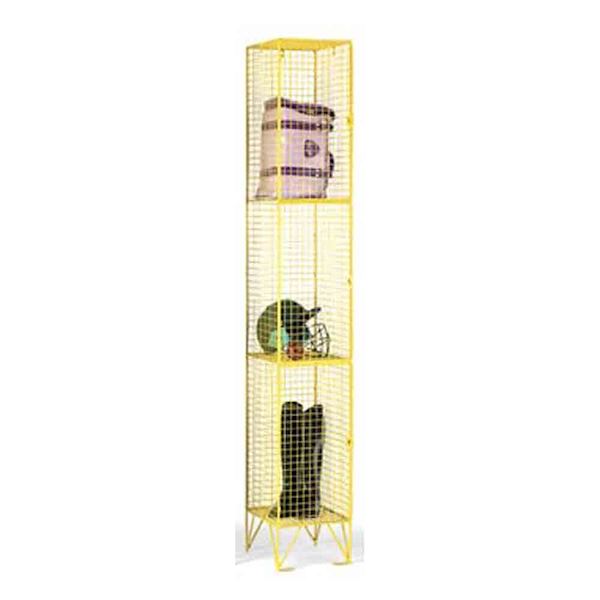 Wire mesh cupboards for those who work in all weather