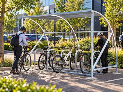 Boost your green credentials with new bike shelters