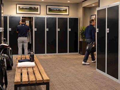 Golf club lockers that are much more than just par for the course!