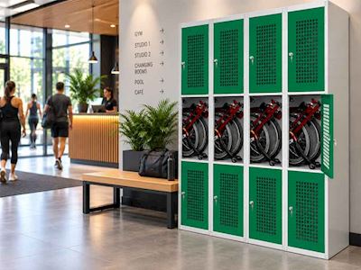 Secure Cycle Lockers That Save Space