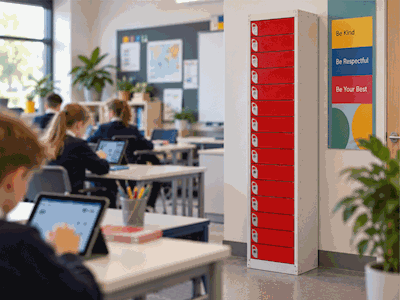 How Do Schools Store and Charge Multiple iPads Safely?