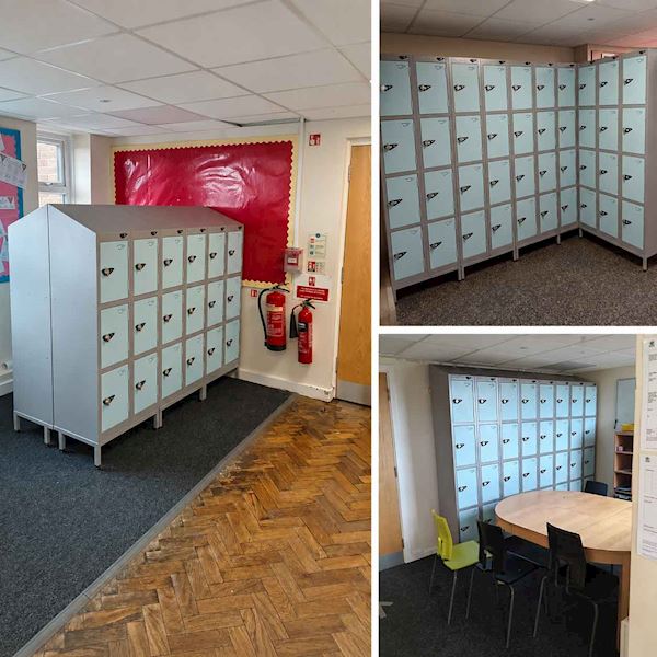 Secure School Lockers for Years 3–6 at St Francis Catholic Primary School, Bradford