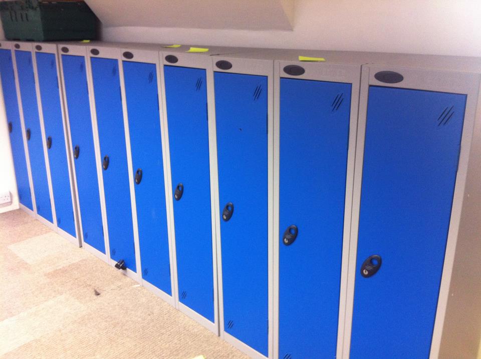 Low Height Staff Lockers at Morpheus Group, London