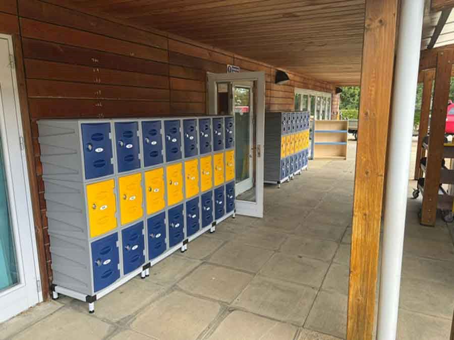 Installation for Primary School Lockers