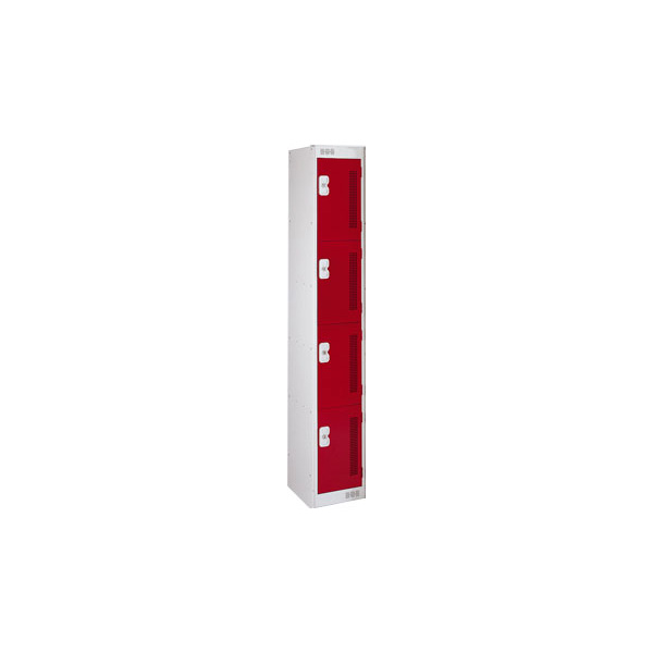 Perforated Four Door Locker