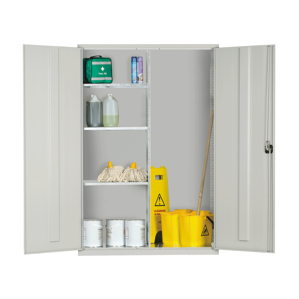 Extra Wide Janitorial Cupboard 1830H x 1220W x 457D