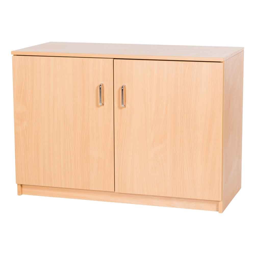 Solid Wood MDF Cupboard - 800H x 1000W x 480D