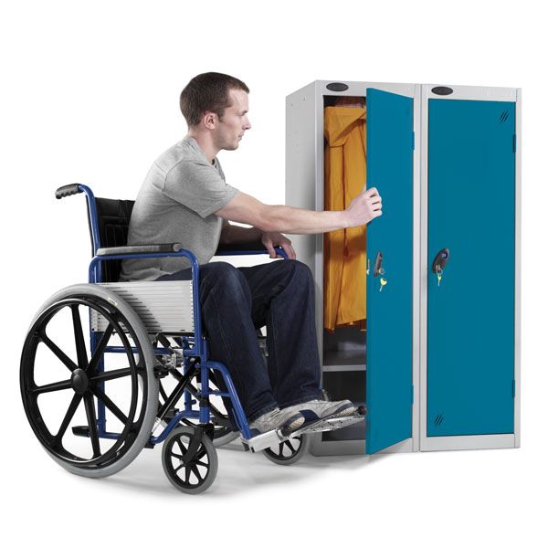 Disability Single Door Locker 1300mm high P Series