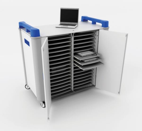 LapCabby 32H - Laptop Store & Charge Trolley - 32 Laptops
