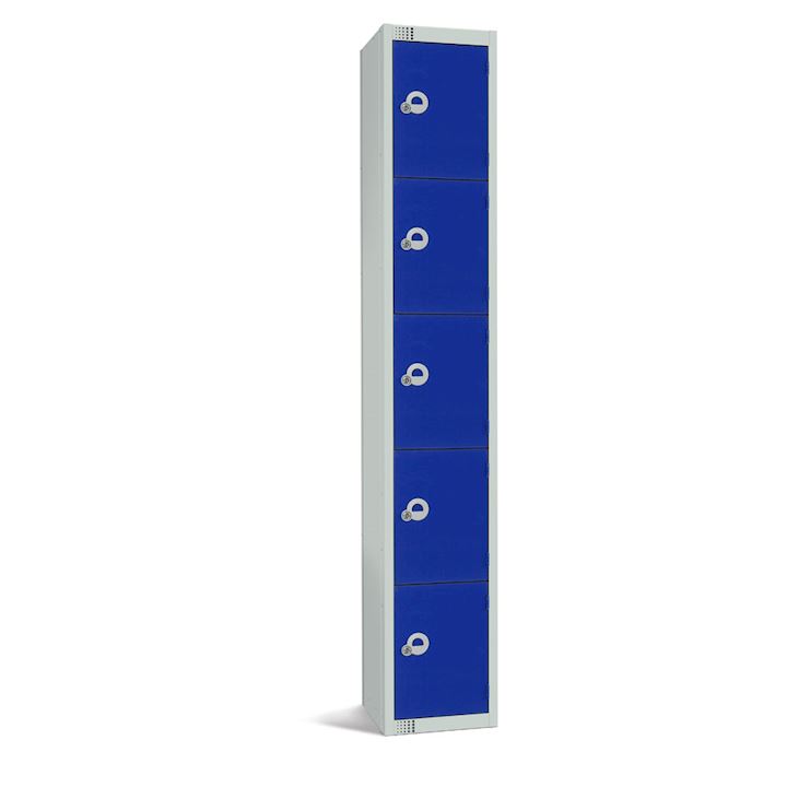 Elite Metal Staff Locker  - Tall 5 Door