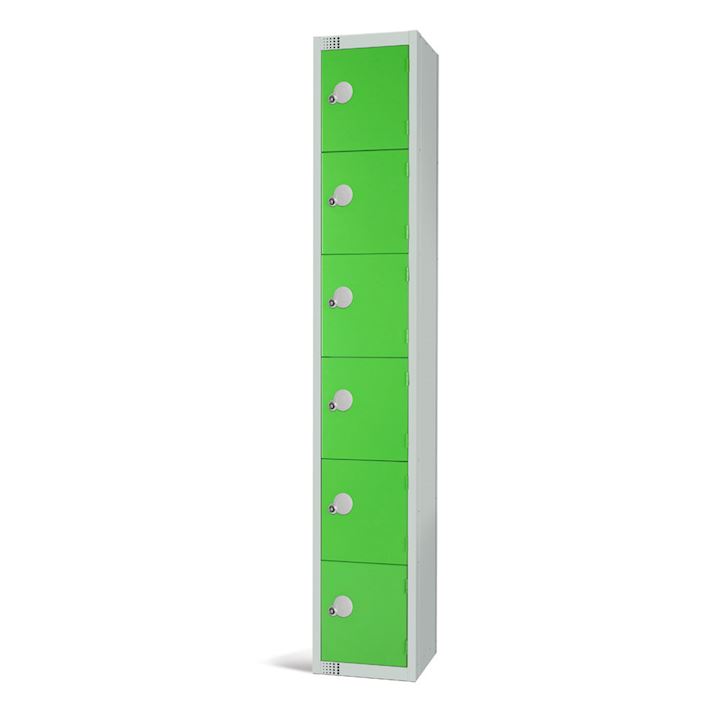 Elite Metal Staff Locker - Tall 6 Door