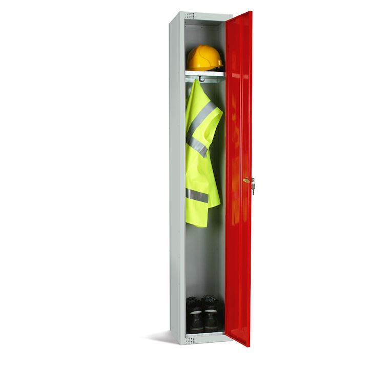 Elite Metal Staff Locker - Tall 1 Door 
