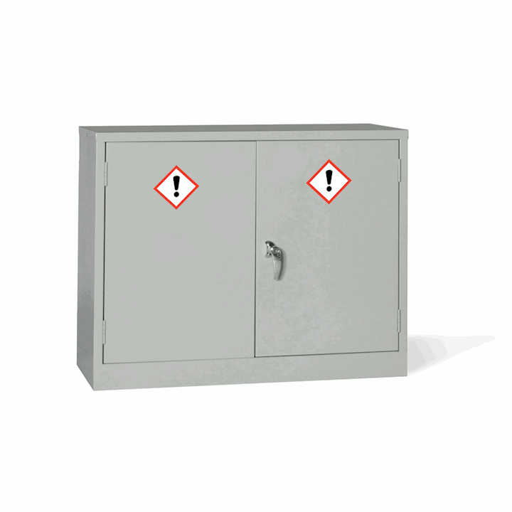 Small COSHH Cabinet with 30 Litre Sump - 710H x 915W x 457D By Elite