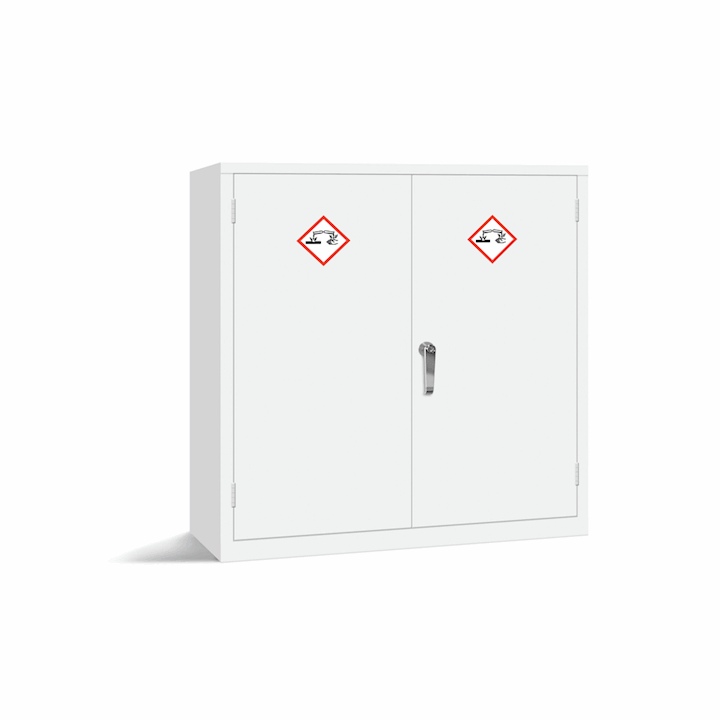 Elite Medium Acid Cabinet with 1 Shelf - Double Doors