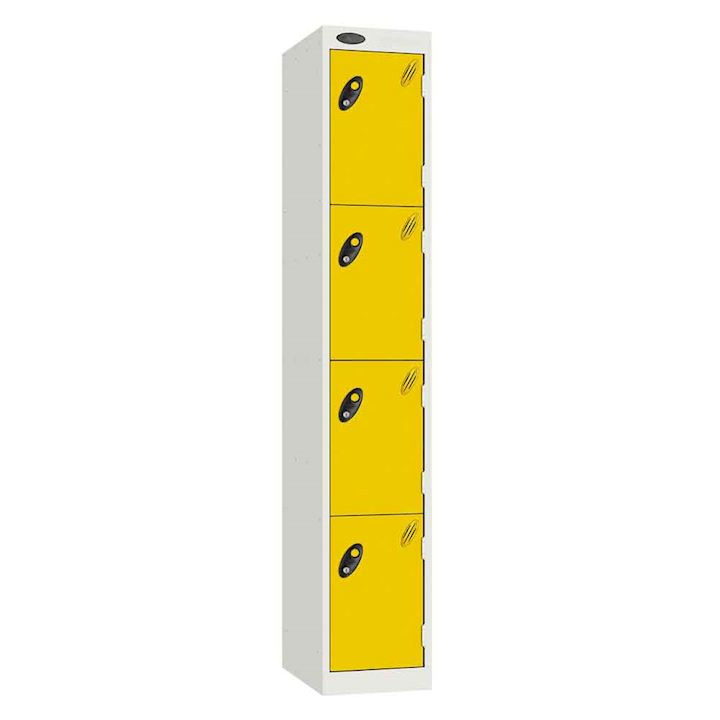 Probe Standard Metric Metal Locker - Tall 4 Door 180cm