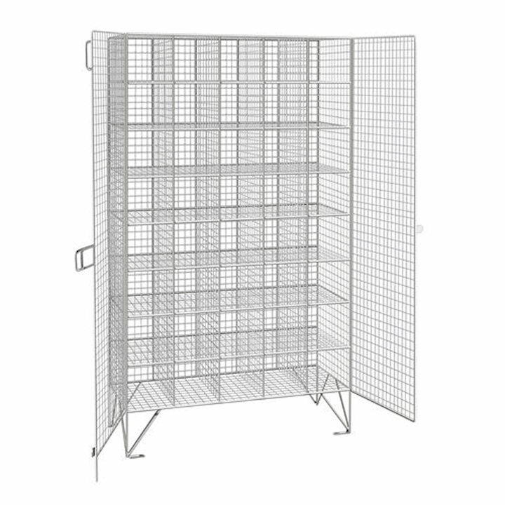 Wire Mesh Locker 40 Compartments  - Tall