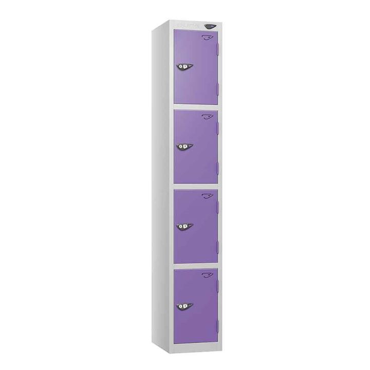 Pure Metal Locker Four Door  Locker - Carbon Zero
