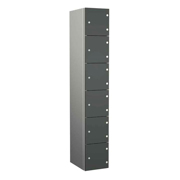 Probe Aluminium Zenbox SGL Lockers - Tall 6 Door 