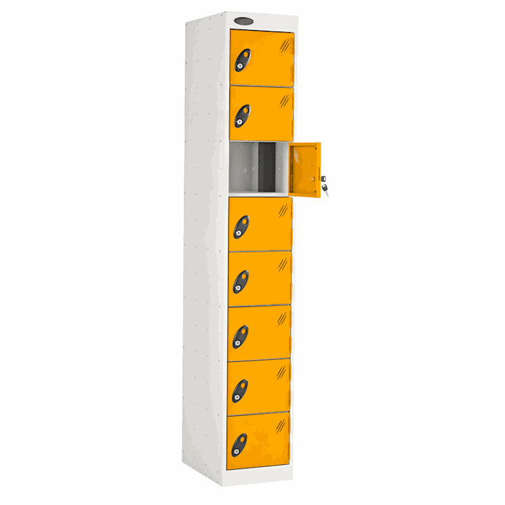 Probe Powerbox Metal Charging Tool Locker - Tall 8 Door