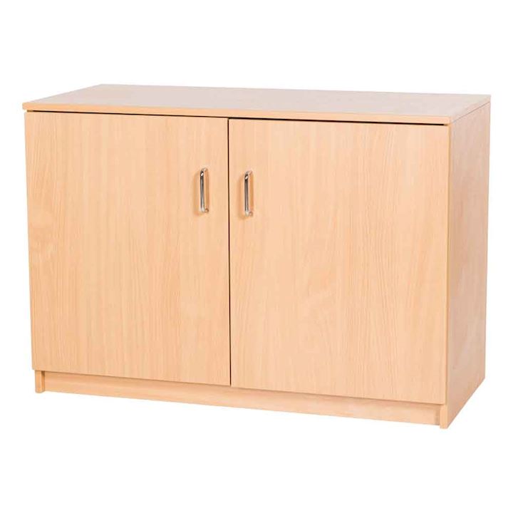 Solid Wood MDF Cupboard - 800H x 1000W x 480D