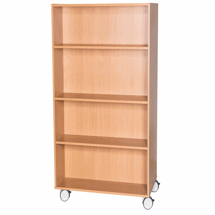 Mobile School Book Case - Double Sided 1500H