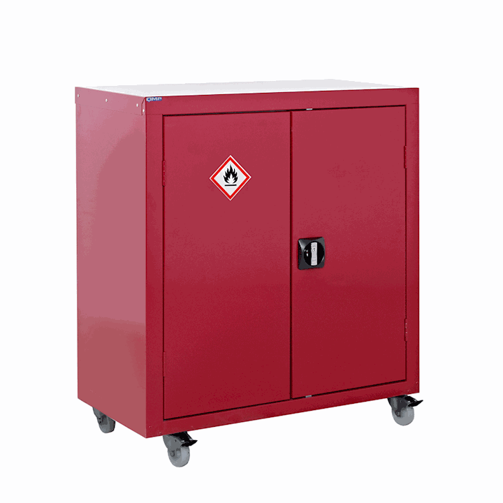 Mobile Flammable Cupboard 1040H x 900W x 460D