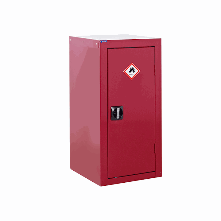 QMP Small Flammable Cabinet - 1 Door