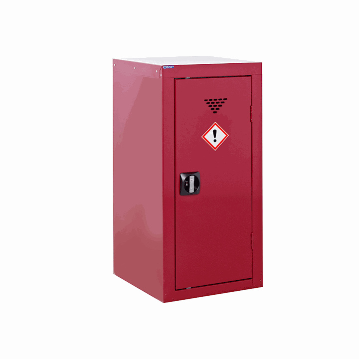 QMP Metal Pesticide Cabinet - Small Single Door 