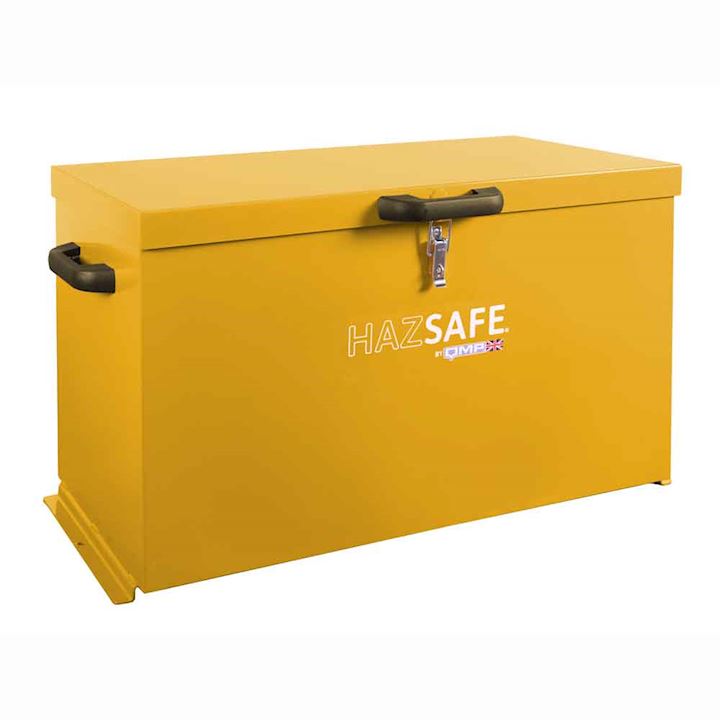 QMP HazSafe Yellow Site Security Box - 555H x 890W x 420D mm