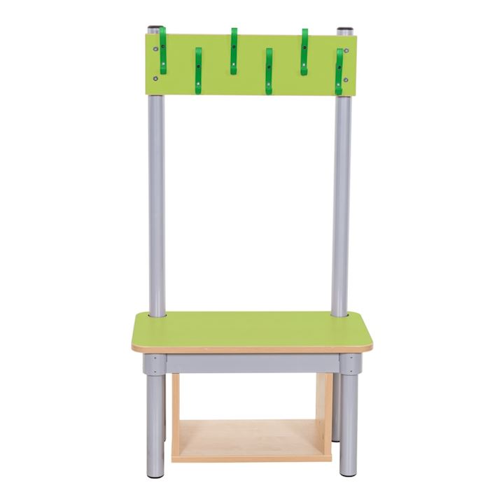 Wooden Junior Cloakroom Coat Tidy Single Sided - Medium