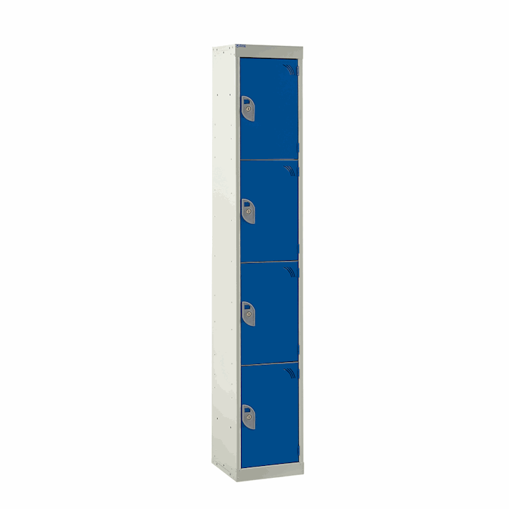 QMP 4 Door Metal Storage Locker - Tall