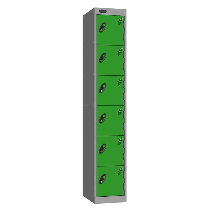 Probe Standard Metric Metal Locker- Tall 6 Door 180cm