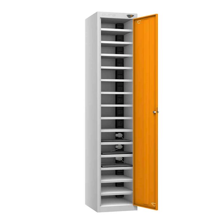 Supreme 15 Compartments, 1 Door CHARGE or STORE Laptop Locker 1800H