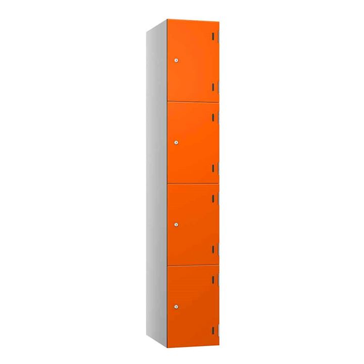Pure SGL 4 Door School Locker Full Height 180cm