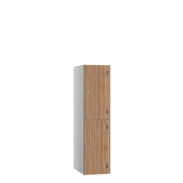 Pure SGL 2-Door Primary School Education Locker – Mid Height 120cm