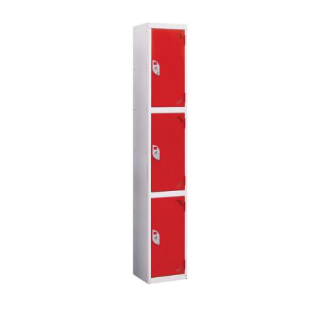 QMP Wet Area Steel  Locker - Tall 3 Door