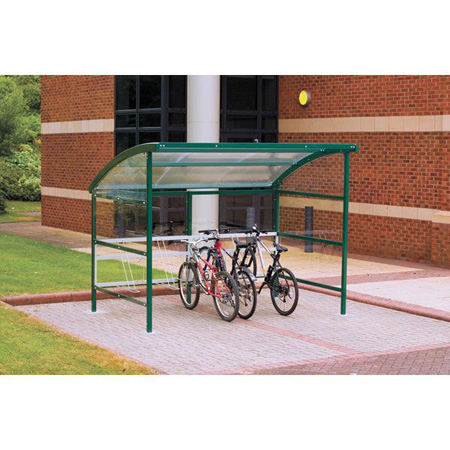 QMP Premier Cycle Shelter - Perspex