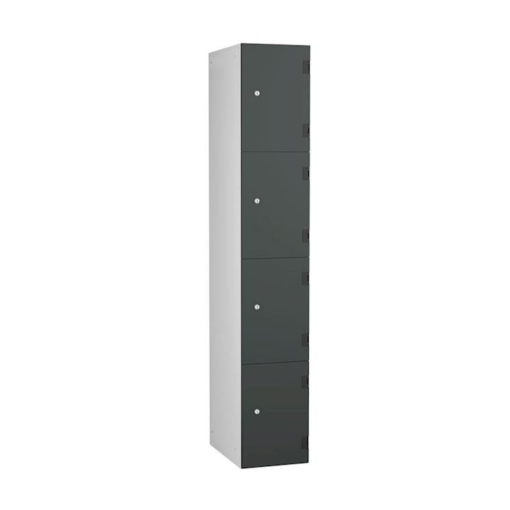 Probe Laminate Shockbox School Locker - Tall 4 Door 