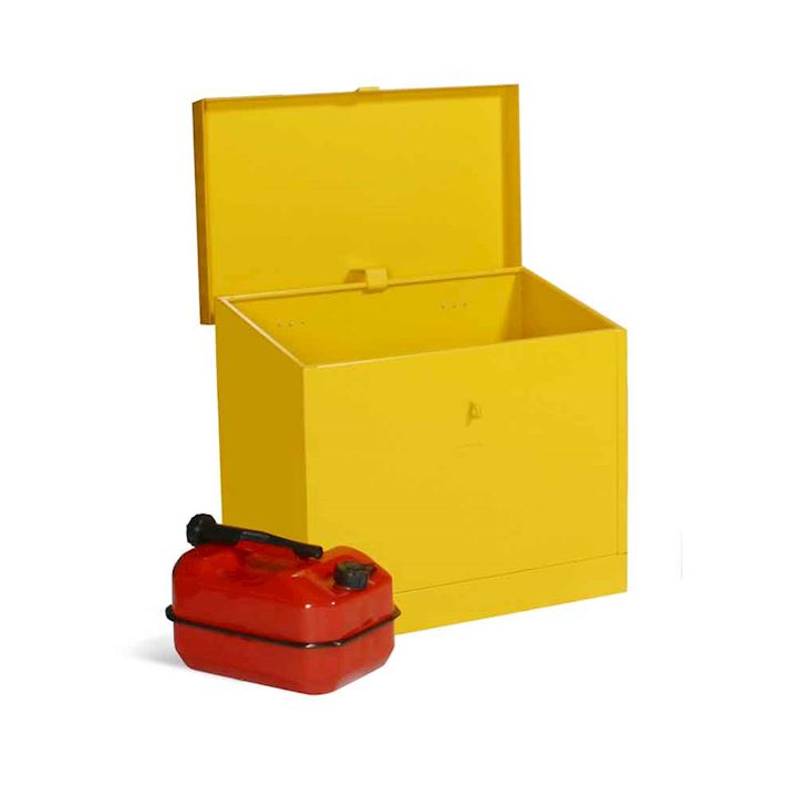 Elite Yellow Hazardous Sloping Top Floor Chest Small
